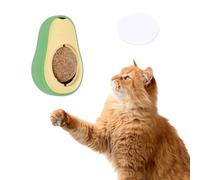 QUARKZMAN Bolas De Hierba Gatera para Limpieza De Gatos Rotativas Y Adorables Suministros para Juego De Energía De Gatos En Interiores (Verde Amarillo) Destinadas A Dormitorio/Balcón.