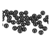 QUARKZMAN Bolas de Rodamiento Cerámicas de 3/16 de Pulgada, 20 Pzs Bola de Nitruro de Silicio Si3N4 G10 Bolas de Precisión para Aeroespacial Automotriz Robótica, Negras