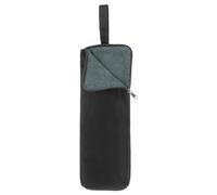 QUARKZMAN Bolsa para Paraguas Funda de Transporte 4.9"x11" Portátil Reversible para Paraguas Mojados Estuche Impermeable para Almacenamiento Viaje Hogar Exterior Negro