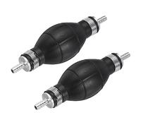 QUARKZMAN Bomba Combustible Transferencia 1/4" Manguera Combustible Goma Bomba Vacío Transferencia Línea Combustible Cebador Mano Bomba Gasolina para Accesorios Barco Paquete de 2
