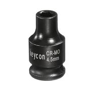 QUARKZMAN Bussola Ad Impatto A 6 Punti 1/4 Di Pollice 4.5mm Standard Metrico Bussola Acciaio Cr-Mo Per Dadi Esagonali Bulloni Per Riparazioni Auto E Macchine