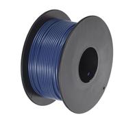 QUARKZMAN Cable de Conexión de PVC de 26 AWG, Cable de Conexión de Cobre Estañado en Carrete UL1007 de 30M/100ft Azul para Conexiones Internas, Marino
