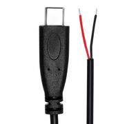 QUARKZMAN Cable De Extensión USB Tipo C Macho Con Cable Al Desnudo 1M/3.3Ft 28AWG 12V 3A Conector USB C A 4 Pines Al Desnudo Para Reparación O Reemplazo De Teclados Y Equipos DIY 4 Pcs