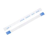 QUARKZMAN Cable FFC FPC Flexible Plano, 6 Pines Paso 0.5mm Largo 50mm (Tipo A) para LCD Impresora 3D Cámara DVD TV Laptop Audio Paquete de 10