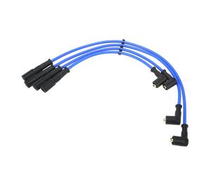 QUARKZMAN Cables De Bobina De Bujía De Coche Arnés De Bobina De Encendido Apto Para Fiat Punto (188) 1.2 Natural Power (2003-2012) (1242, 44 Kw, 60 Ps) No. 7776810 - Paquete De 4