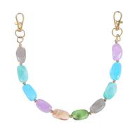 QUARKZMAN Cadena De Bolso De Resina De 12.4" Collar De Cuentas Acrílicas Extensor De Correa Para Bolso De Asa Corta DIY Manualidades Reemplazo De Asa De Cartera Color Mezclado