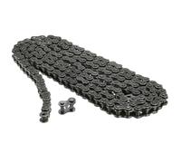 QUARKZMAN Cadena de Rodillos #35/06C-1 de 3 Pies de Longitud, Paso de 3/8" de Acero al Carbono con Enlace Maestro Gratuito para Bicicletas, Go-Karts, 160 Eslabones
