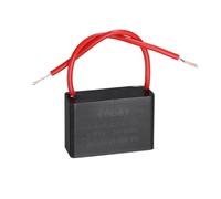 QUARKZMAN CBB61 Condensador Para Ventilador De Techo 1.2uF 450V AC 2 Cables Reemplazo De Condensador Para Motor De Bomba Generador Ventilador 37x24.5x25mm