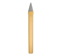 QUARKZMAN Cincel Frío 17mm De Ancho 200mm De Largo Acero Aleado Alta Dureza Tratado Térmicamente Cincel Frío De Punta Resistente Para Cortar Remaches Varillas De Hierro Acero Gris Oro
