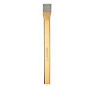 QUARKZMAN Cincel Frío 23mm De Ancho 300mm De Largo Acero Aleado Alta Dureza Tratado Térmicamente Cincel Plano Resistente Para Cortar Remaches Hierro Acero Bronce Varillas Gris Oro