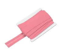 QUARKZMAN Cinta Al Bies De 3/4 De Pulgada De Un Solo Pliegue De Algodón Continua A Granel Para Coser, Costurar, Acuchetar, Hacer Dobladillos, Envasado Simple (Rojo Brillante 10 Yardas)