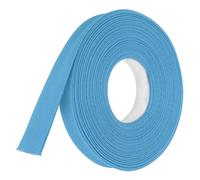 QUARKZMAN Cinta Al Bies Doble De 5/8 Pulgada De Poliéster Continua A Granel Para Coser Costurar Acordonar Ribetear Manualidades (Azul 6 Yardas)