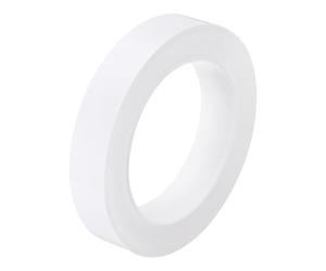 QUARKZMAN Cinta autoadhesiva de espejo metálico con líneas blancas para baldosas de 2 x 24 m, ideal para decoración de juntas de suelo y pared, impermeable, para cocina, baño y armarios.