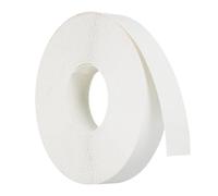 QUARKZMAN Cinta de Borde de Chapa de Madera, 3/4 Pulgadas x 49 Pies Tiras de Chapa de Madera para Reparación de Gabinetes Restauración de Muebles Blanco