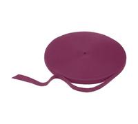 QUARKZMAN Cinta de sarga de algodón de 3/8 pulgadas, 50 yardas, rollo de cinta al bies para manualidades, costura, embalaje de regalo, magenta