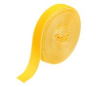 QUARKZMAN Cinta de Terciopelo, 1.5cm x 4.57m Cinta de Raso Suave de Una Sola Cara, 5 Yardas Lazo Regalo para Decoración de Manualidades, Ramos Bodas y Fiestas, Amarillo