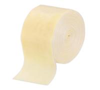 QUARKZMAN Cinta De Terciopelo 2 Pulgadas X 3 Yardas Carrete De Una Cara Tela De Terciopelo Sedosa Para Ramos Manualidades DIY Envoltura De Regalos Bodas Fiestas Beige