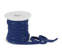 QUARKZMAN Cinta Elástica Antideslizante, 1 cm x 18 m Azul Marino Poliéster Silicona Banda Elástica Sujeción De Silicona Para Accesorios De Ropa Pelucas