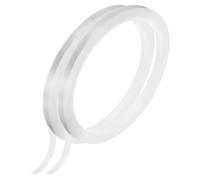 QUARKZMAN Cinta Térmica Transparente, 2 Rollos 5mmx33m 108ft Cinta Resistente a Altas Temperaturas para Sublimación, Prensa de Vinilo, Sin Residuo