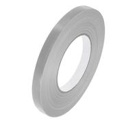 QUARKZMAN Cintas Adhesivas de Tela de Colores Gris 1/2" x 60 Yardas Mate para Manualidades, Álbumes de Fotos DIY, Decoración de Regalos, Fondos, Cables, Cintas de Suelo 1 Unidad