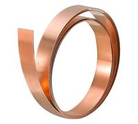 QUARKZMAN Cobre Hoja Rollo, Metal Lámina Placa 1000mm x 10mm x 1mm