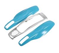QUARKZMAN Coche Remoto Llave Cubierta Estuche para Porsche Macan - 3 uds Azul