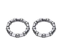 QUARKZMAN Cojinete de Bolas para Biela 2/7" (8mm) x 9 Bolas, 2Pcs de Cojinetes de Bolas de Repuesto para Cojinetes de Eje Inferior de Montaña Marco de Rueda Reparación