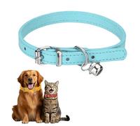 QUARKZMAN Collarín para Perro con Campana 12" Azul Cielo
