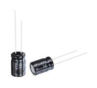 QUARKZMAN Condensador Electrolítico De 470uF 16V 8x12mm, Terminales Radiales Condensadores De Aluminio Para TV, Monitor LCD, VCD, 50 Piezas