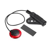 QUARKZMAN Contacto Guitarra Pastilla Micrófono Acústica Pastillas Autoadhesivas para Guitarra Ukelele Violín Vilonchelo Arpa, Roja Cabeza