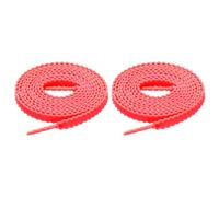 QUARKZMAN Cordones Planos, Cordones Deportivos De 55 Pulgadas, Cordones Planos Para Zapatillas De Running Senderismo Entrenamiento Deportivo Hombres Mujeres, Rojo