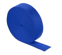 QUARKZMAN Correa de Nylon de 9 Metros, Cintas de Sarga Plana de 38 mm Cinta de Nilón Resistente para Correas de Equipaje Reparación de Mochilas Manualidades DIY, Azul Marino