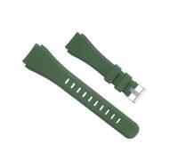 QUARKZMAN Correa De Reloj De Goma 20mm De Ancho, Diseño Único Correa De Silicona Impermeable De Reemplazo Para Reloj Inteligente Hombres Y Mujeres, Verde Bosque