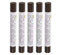 QUARKZMAN Crayones de Reparación de Muebles, 5 Piezas Palitos de Relleno de Cera para Madera, Marcadores de Muebles para Retoques para Cubrir Arañazos, Agujeros, Tela Oscura Negra