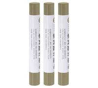 QUARKZMAN Crayones para Reparación Muebles, 3Pcs Barra Cera para Madera, Marcadores Retoque para Muebles Para Cubrir Arañazos Agujeros Mesas Escritorios Pisos Madera, Gris Cálido