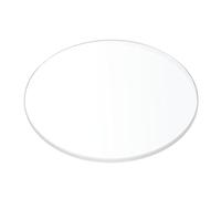 QUARKZMAN Cristal De Vidrio De Zafiro para Reloj 26.5mm Diámetro 1mm Grosor Plano Redondo Transparente Lentes De Reloj Cristales De Cara Reemplazo para Reparación De Relojeros