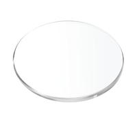 QUARKZMAN Cristal De Zafiro para Reloj 37.5mm Diámetro 2mm Grosor Redondo Plano Transparente Lentes para Cristales De Carátula De Reloj Repuesto para Reparación De Relojes