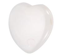 QUARKZMAN Cristales Corazón Piedras Sanadoras Ágata Cerezo Natural Amor Energía Positiva FENG Shui Palma Piedra Ansiedad 1.2" Para Equilibrio Meditación Alivio Estrés Poderoso