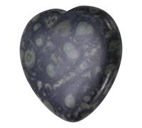 QUARKZMAN Cristales Corazón Piedras Sanadoras Piedra Ojo De Pájaro Pulgar Natural Amor Energía Positiva FENG Shui Palma Piedra Preciosa Anti- Estrés 1.2" Para Equilibrio Meditación Aliv