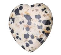 QUARKZMAN Cristales Corazón Piedras Sanadoras Piedra Punto Pulgar Natural Amor Energía Positiva FENG Shui Palma Piedra Ansiedad Alivio Estrés Poderoso 1.2" Para Equilibrio Meditación