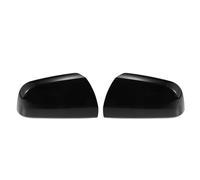 QUARKZMAN Cubierta de Espejo Retrovisor de Coche para Lado de Conductor de Pasajero para Vauxhall Zafira B MK2 2009-2014, Cubiertas de Espejo, Negro Brillante