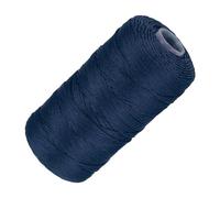 QUARKZMAN Cuerda de Nailon 1.5mm x 200m Hilo Trenzado para Macramé, Manualidades DIY, Joyería, Azul Marino