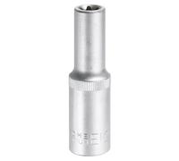 QUARKZMAN Dado E-Torx de 1/2" Dado Torx Externo Profundo E12 Dado Estriado | de 6 Puntas, Dado de Torsión Externo Con Punta de Estrella Hembra
