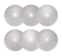 QUARKZMAN Diamante Plano Vuelta Disco Juego 6" x 1/2" Eje para Molienda | 1000/1200/1500/2000/2500 3000 Grano Abrasivo Rueda Lapeado, Lijado Cerámica Vidrio Piedras