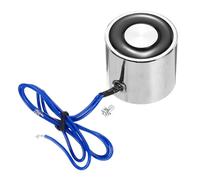 QUARKZMAN Electroimán Solenoide DC 12V 4.2W 88LB/40Kg Imán Eléctrico Redondo Imán De Elevación Eléctrico 35x30mm Para Equipos De Automatización