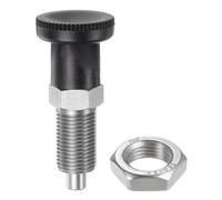 QUARKZMAN Émbolo de Resorte de Bola de Ajuste Por Presión M16 Émbolo Del Botón de Retorno de Acero Inoxidable Émbolo de Índice Retráctil Sin Bloqueo