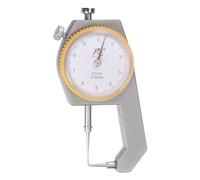 QUARKZMAN Esfera Grosor Calibre 0-10mm | 0.01mm Mecánico Grosor Probador Calibre Cúspide Cabeza para Medida Medida Tubo, Hoja Metal