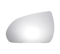 QUARKZMAN Espejo Retrovisor Del Lado Izquierdo Del Conductor Para Hyundai I30 2017-2022 Con Cristal Blanco Sin Calefacción Y Placa De Respaldo