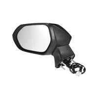 QUARKZMAN Espejo Retrovisor Izquierdo para Toyota Corolla 2020-2022, con Cristal Eléctrico, Calefacción, Plegado Manual, 7 Pines, Color Negro para Pintar, Reemplazo No.8794012G00