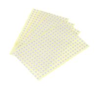 QUARKZMAN Etiquetas Adhesivas 10mm QC PASS Marcador Pegatinas Redondas Pegatinas A Prueba De Manipulación Para Artículos Industriales Blanco Paquete De 1000